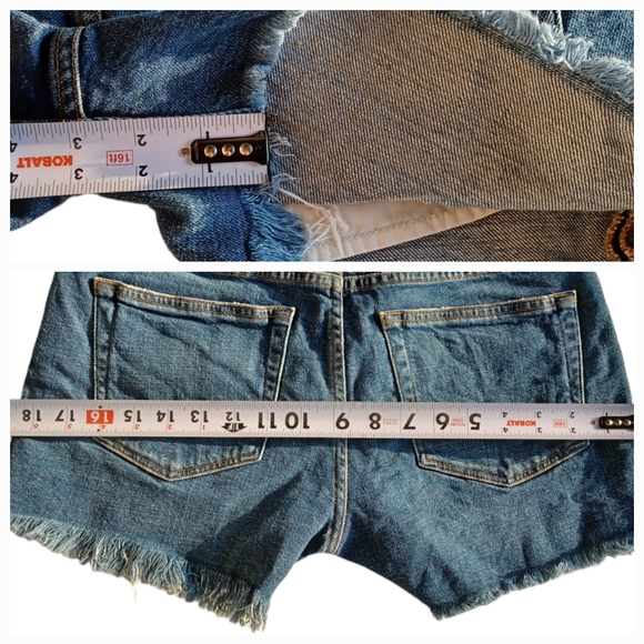 Frame Le Grand Garcon Cutoff Frayed Denim Shorts Sold on REVOLVE, Boho, Grunge - Picture 12 of 13
